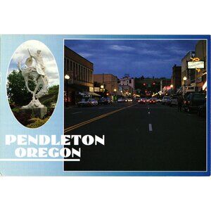 Pendleton Oregon Postcard Smith Western Inc Photo By Matt Johnson